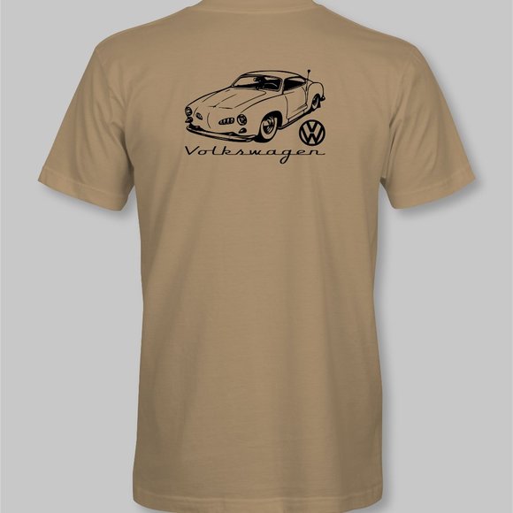 Volkswagen VW Karmann Ghia Retro T-Shirt - New - Picture 8 of 10